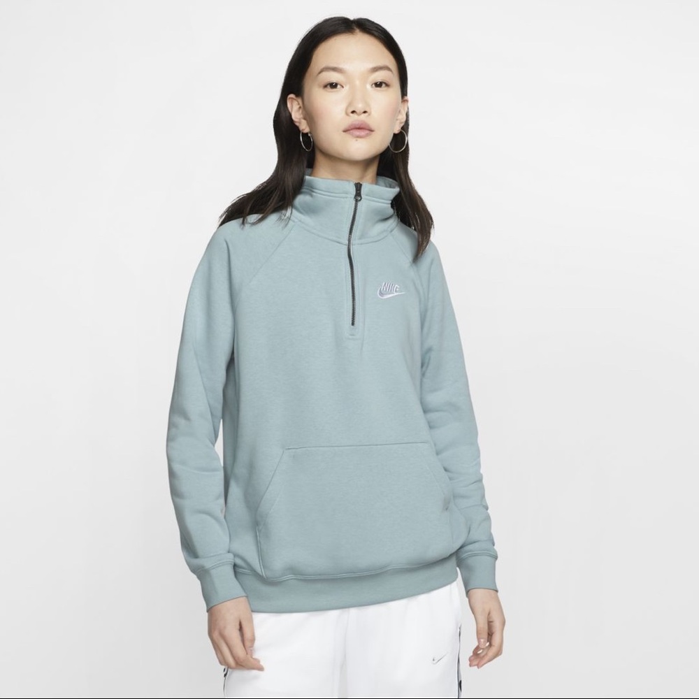 Nike quarter zip fleece pullover